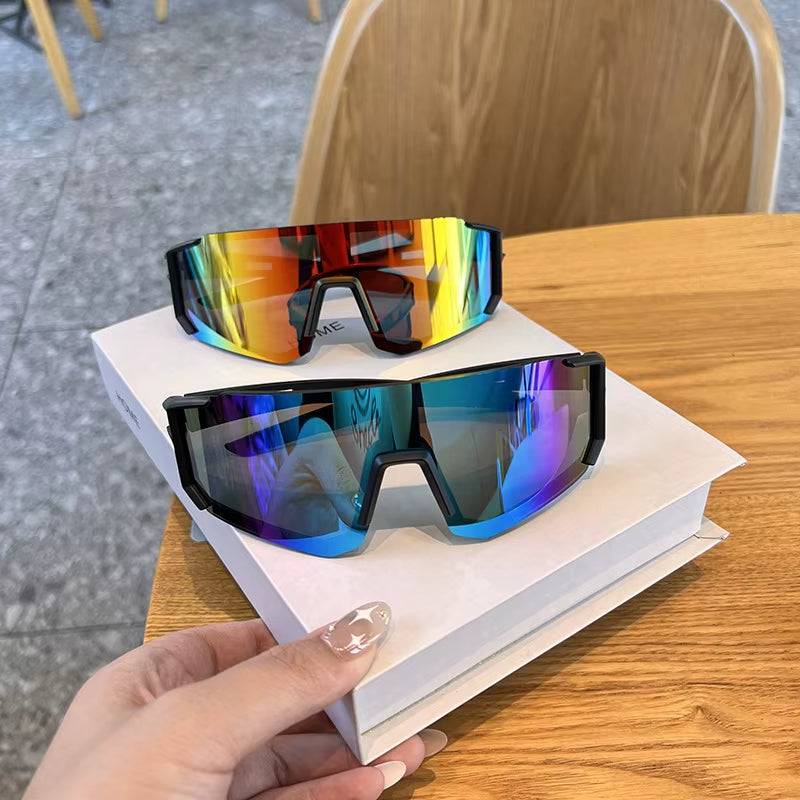 1/2Pcs Cycling Sunglasses Women UV400 Sandproof Eye Protector Sun Glasses Outdoor Sports Goggle Protection anti Radiation Lens