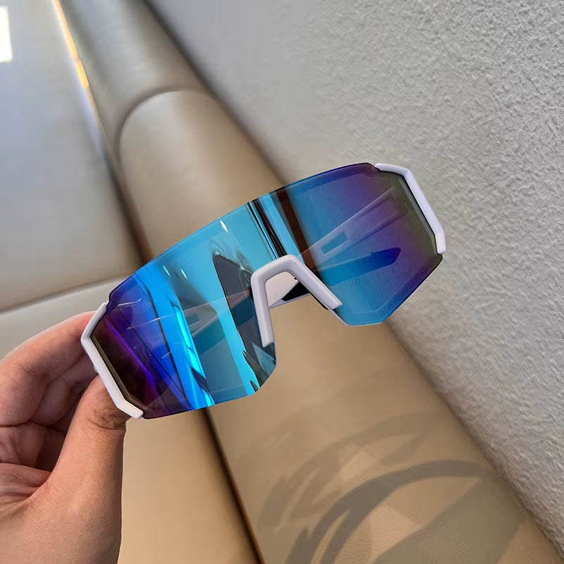 1/2Pcs Cycling Sunglasses Women UV400 Sandproof Eye Protector Sun Glasses Outdoor Sports Goggle Protection anti Radiation Lens
